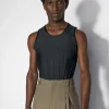Women MUGLER black corseted top