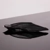 MUGLER black mesh fang fang mules