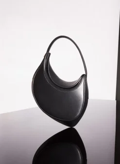 MUGLER black mini smooth spiral curve 02