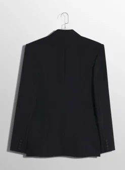 Women MUGLER black pierced tailored jacket