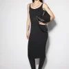 Women MUGLER black sculpting knit dress