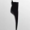 Women MUGLER black spiky velvet corset dress