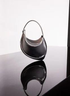 MUGLER gunmetal mini smooth spiral curve 02