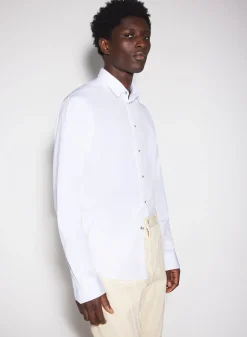 Women MUGLER white poplin shirt